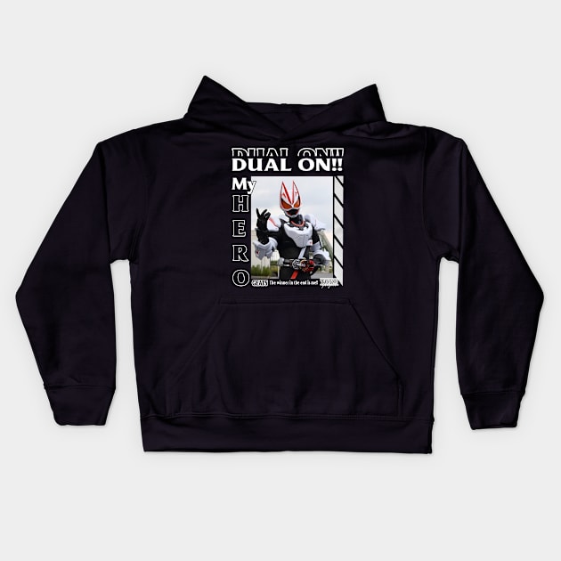 My Hero Geats Kids Hoodie by Tokuproject